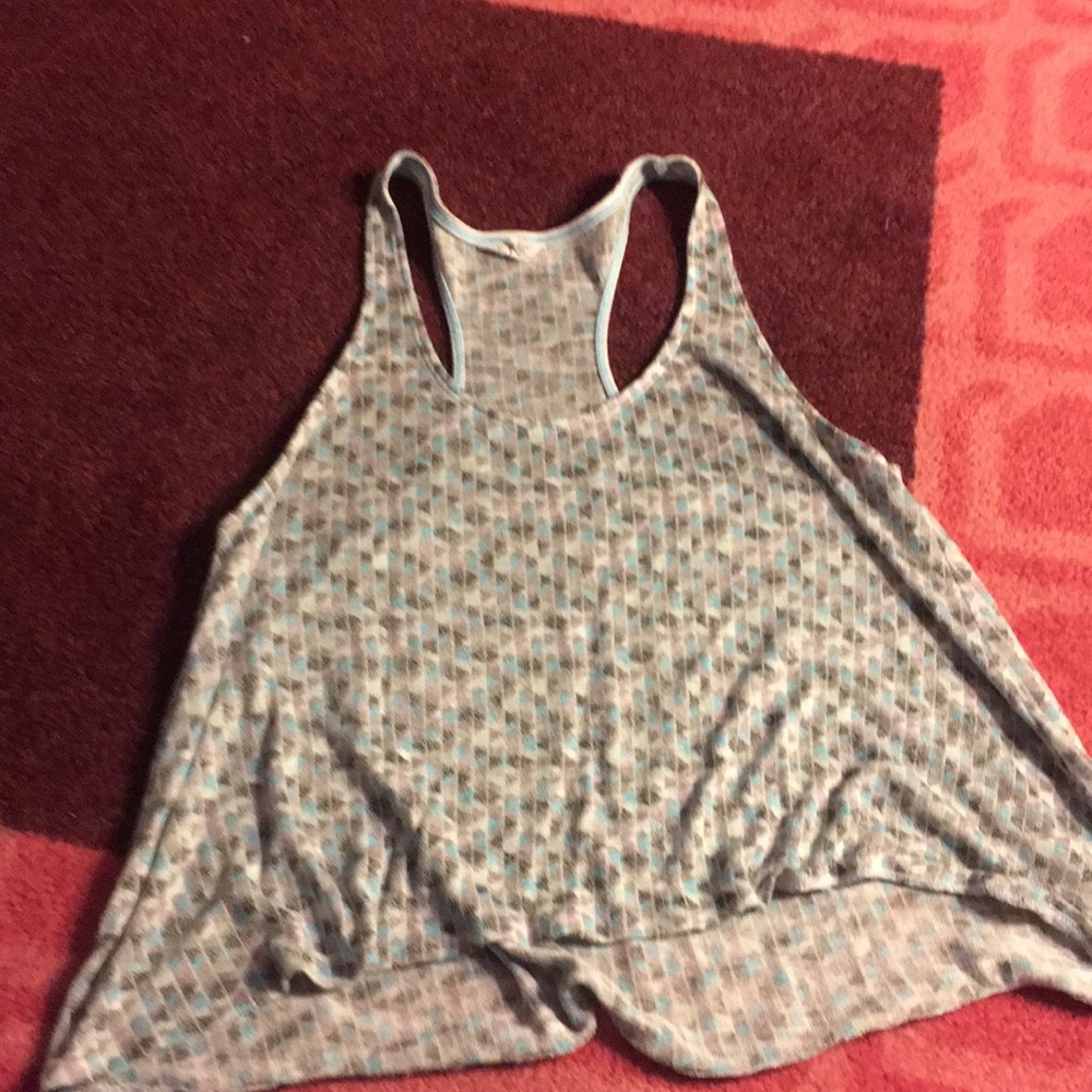 Racer back tank top